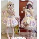 Good Night Mie Mie Ice Cream Rabbit Blouse, Salopette and JSK(Pre-Order/Full Payment Without Shipping)